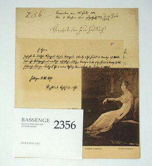 Lot 2356, Auction  122, Historiker und Juristen, 16 Autographen