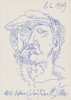 Lot 2430, Auction  122, Bildende Künstler, Konvolut Briefe und Karten