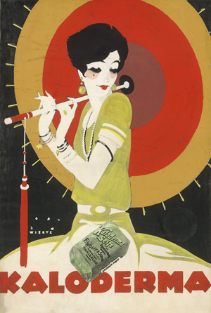Lot 2739, Auction  122, Wiertz, Jupp, Werbeplakat in Offset für "Kaloderma" Seife