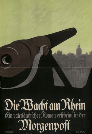 Lot 2740, Auction  122, Koch-Gotha, Fritz, Die Wacht am Rhein. Ein vaterländischer Roman