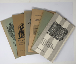 Lot 3437, Auction  122, Eremiten-Presse, Konvolut von dreizehn Lyrik-Anthologien