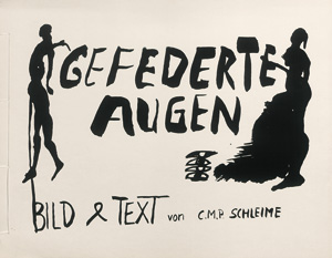 Lot 3616, Auction  122, Schleime, Cornelia, Gefederte Augen