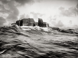 Lot 4265, Auction  122, Schensky, Franz, Helgoland in rough seas