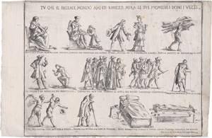 Lot 5142, Auction  122, Mitelli, Giuseppe Maria, Tu che il fallace mondo ami ed apprezzi