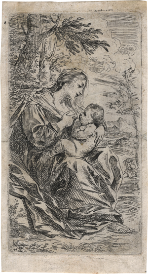 Lot 5144, Auction  122, Mola, Pier Francesco, Madonna mit Kind