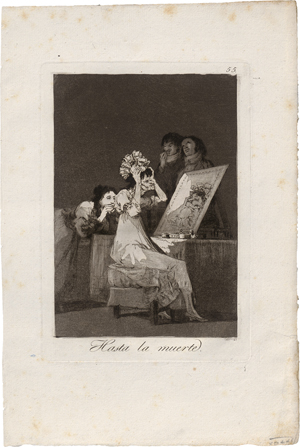 Lot 5281, Auction  122, Goya, Francisco de, Hasta la muerte