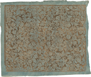 Lot 5371, Auction  122, Brokatpapier, Reymund, Paul: Große Ranken mit doppellinigen Stielen