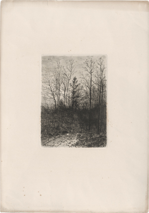 Lot 5390, Auction  122, Buchholz, Karl, Am Abend (1888); Herbststimmung (1889); Am Abend (1889)