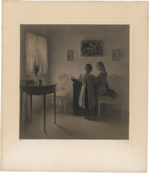 Lot 5410, Auction  122, Ilsted, Peter, Zwei spielende Mädchen