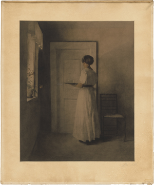 Lot 5413, Auction  122, Ilsted, Peter, Mädchen mit Tablett