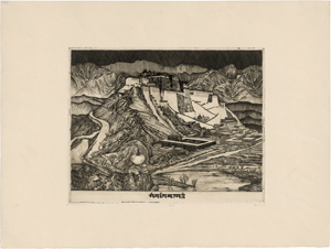 Lot 5461, Auction  122, Friedrich, Alexander, "Der rote Palast" - Blick auf den Potala-Palast in Lhasa, Tibet