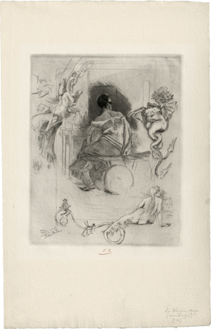 Lot 5495, Auction  122, Rops, Félicien, La dernière Maja