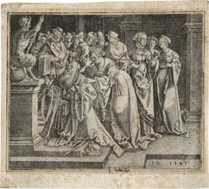 Lot 5530, Auction  122, Brosamer, Hans, Salomons Götzendienst