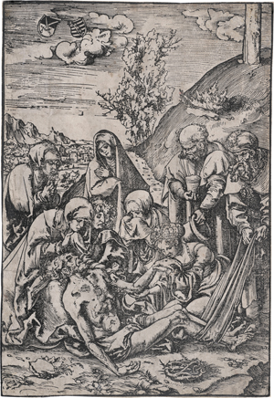 Lot 5547, Auction  122, Cranach d. Ä., Lucas, Die Beweinung