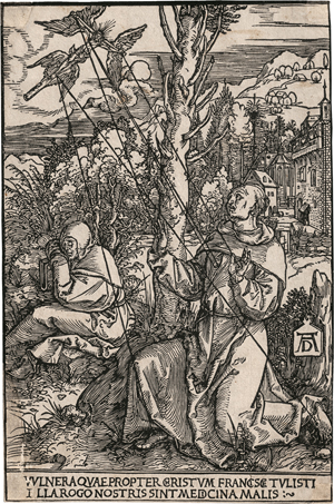 Lot 5562, Auction  122, Dürer, Albrecht, Der hl. Franziskus, die Wundmale empfangend