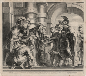 Lot 5718, Auction  122, Witdoeck, Hans, Abraham und Melchizedech