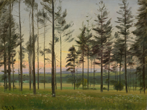Lot 6123, Auction  122, Zacho, Christian, Landschaft im Sonnenuntergang