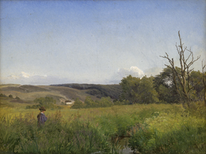 Lot 6128, Auction  122, Petersen, Edvard Frederik, Sommertag in Engen (Sommerdag i Engen)