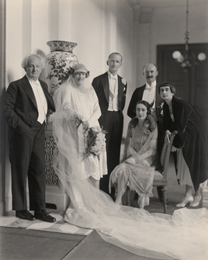 Lot 6338, Auction  122, Schneider, Ernst, Hochzeitsaufnahmen Benevenuto Hauptmann, Elisabeth zu Schaumburg-Lippe