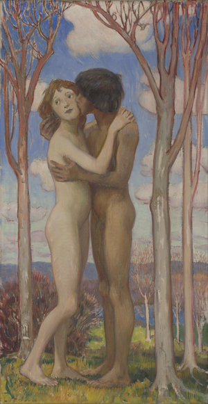 Lot 6339, Auction  122, Hofmann, Ludwig von, Frühlingserwachen