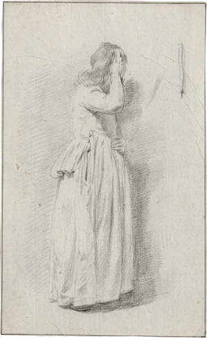 Lot 6686, Auction  122, Brussel, Hermanus van, Junges, sich kämmendes Mädchen vor dem Spiegel