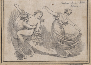 Lot 6695, Auction  122, Fragonard, Jean Honoré, Nymphen, von Satyrn überrascht