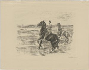 Lot 7064, Auction  122, Liebermann, Max, Reiter am Strande