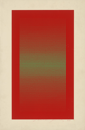 Lot 7267, Auction  122, Mavignier, Almir da Silva, Ohne Titel (Geh durch den Spiegel)