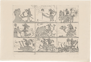 Lot 8116, Auction  122, Picasso, Pablo, Sueño y mentira de Franco