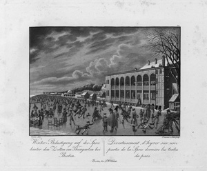 Lot 219, Auction  123, Ansichten von Berlin, Potsdam, Charlottenburg, Parez und der Pfaueninsel.