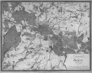 Lot 222, Auction  123, Schmidt, Ludewig und Berlin, Stahlstichkarte von Ludewig Schmidt nach Oesfeld bei Friedrich Nicolai