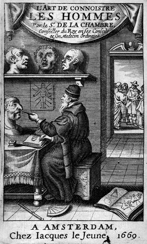 Lot 319, Auction  123, La Chambre, Martin Cureau de, L'Art de connoistre les hommes. 