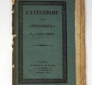 Lot 658, Auction  123, Saint-Simon, Henri de, Catéchisme des industriels