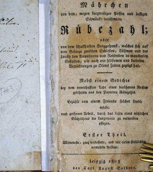 Lot 2158, Auction  123, Praetorius, Johannes, Mährchen von dem Rübezahl