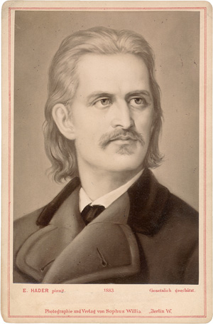 Lot 2325, Auction  123, Hamerling, Robert, Konvolut Briefe und Postkarten