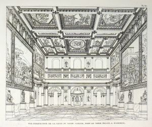 Lot 2737, Auction  123, Grandjean de Montigny, A., Architecture Toscane