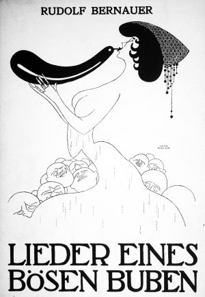 Lot 3047, Auction  123, Bernauer, Rudolf und Klinger, Julius - Illustr., Lieder eines bösen Buben