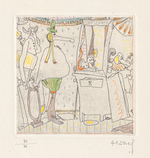 Lot 3274, Auction  123, Lübbert, Hiltrud und Hussel, Horst - Illustr., Horst Hussel Werkverzeichnis