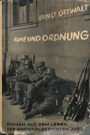 Lot 3481, Auction  123, Ottwalt, Ernst, Ruhe und Ordnung