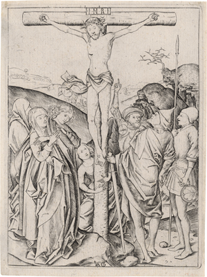 Lot 5113, Auction  123, Monogrammist AG, Christus am Kreuz