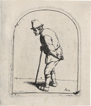 Lot 5123, Auction  123, Ostade, Adriaen van, Bauer mit gekrümmtem Rücken
