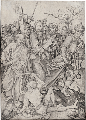 Lot 5158, Auction  123, Schongauer, Martin, Die Gefagennahme Christi