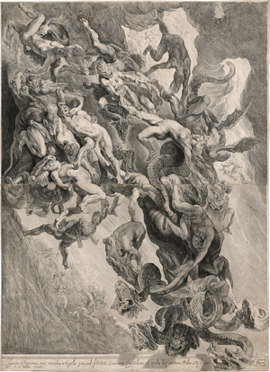 Lot 5161, Auction  123, Soutman, Pieter Claesz., Der Sturz der Verdammten