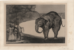 Lot 5215, Auction  123, Goya, Francisco de, Otras Leyes por el pueblo (Disparate de Bestia)