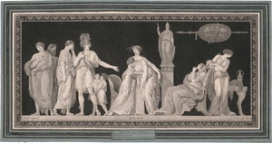 Lot 5224, Auction  123, Janinet, Jean-François, La Constance de Coriolan (Die Standhaftigkeit des Coriolan)