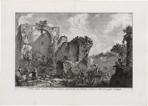 Lot 5258, Auction  123, Piranesi, Giovanni Battista, Veduta deglio Avanzi delle Camere sepolcrali ... della Famiglia di Augusto