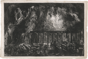 Lot 5261, Auction  123, Piranesi, Francesco, Der Untergang Pompejis