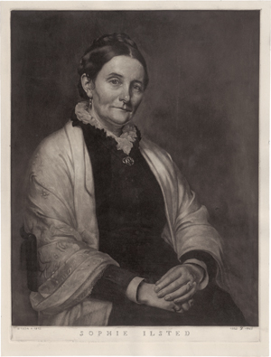 Lot 5314, Auction  123, Ilsted, Peter, Bildnis der Sophie Ilsted, Mutter des Künstlers