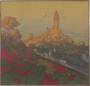 Lot 5544, Auction  123, Jaronek, Bohumír, "Stramberk na Moravé": Turmruine