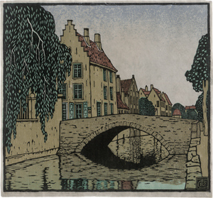 Lot 5578, Auction  123, Thiemann, Carl, Brügge „Le Quai vert"